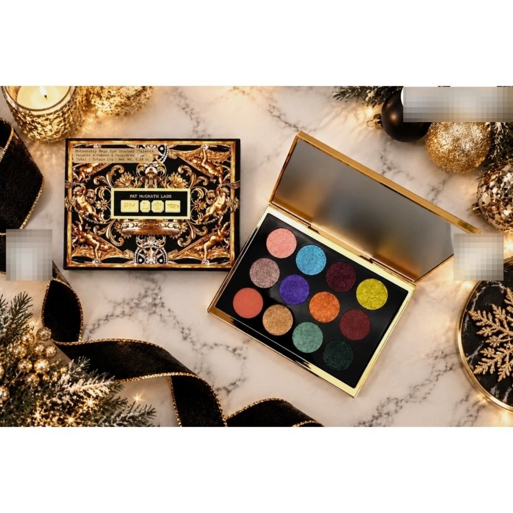 Pat McGrath Gilded Nirvana 12 Pan Mega Eye Shadow Palette Women OS Makeup New